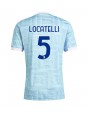 Juventus Manuel Locatelli #5 Replika Borta Kläder 2025-26 Kortärmad
